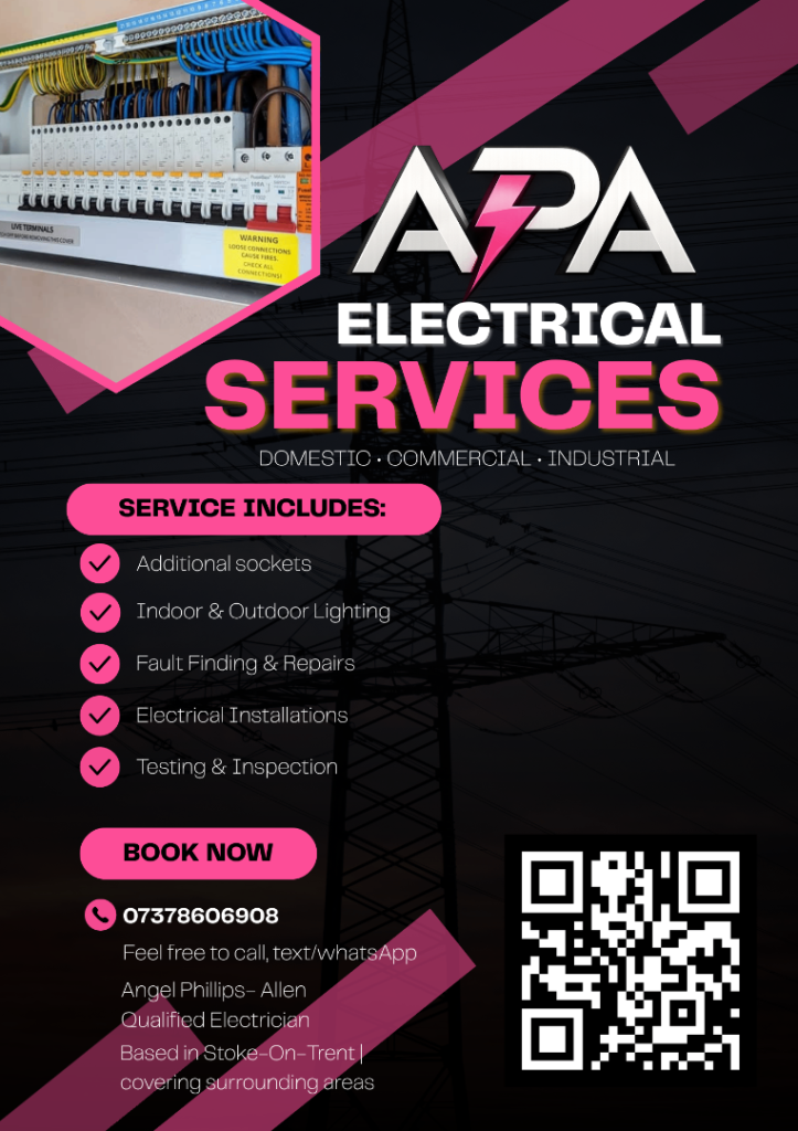 Electrician Stoke on Trent 