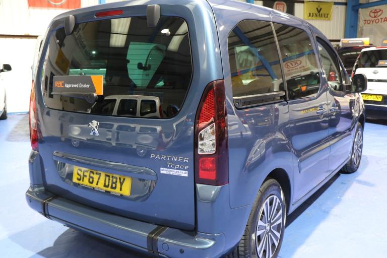 Peugeot Partner Petrol Wheelchair Accessible Vehicle Mobility WAV Ramp Winch