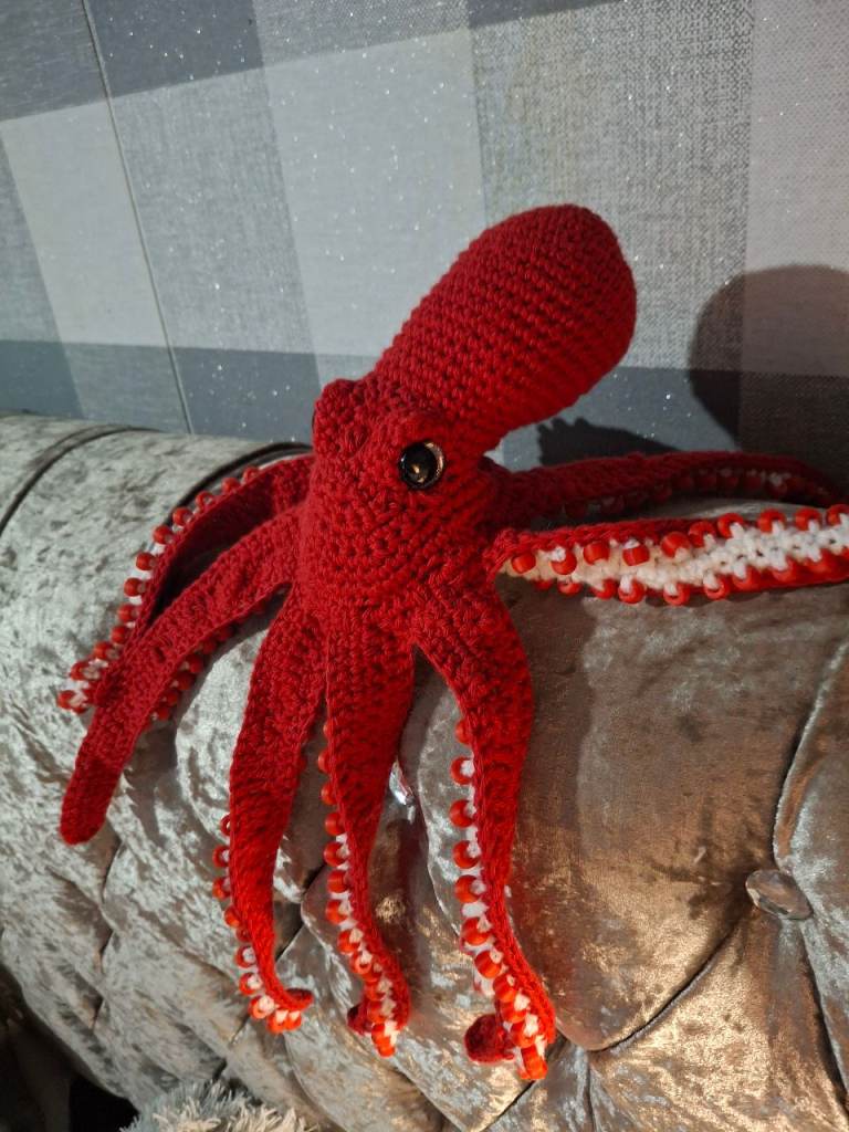 Sensory fidget octopus