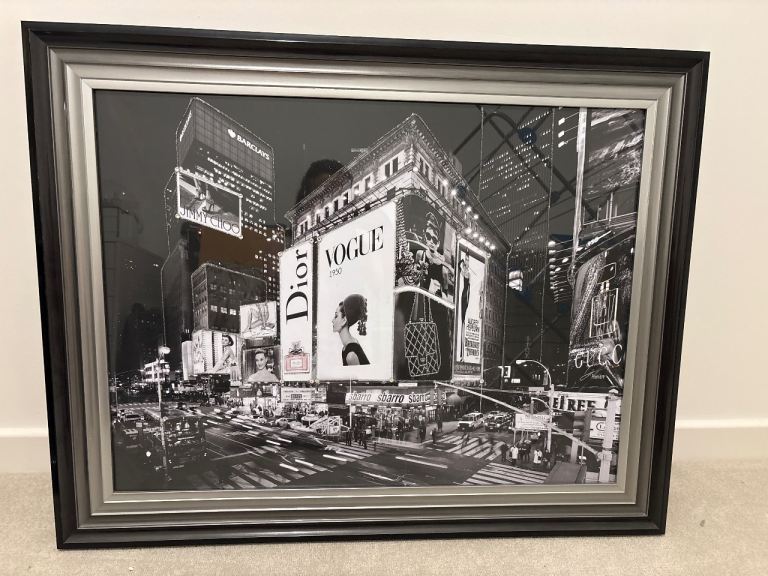 Pagazzi Black & White New York framed picture