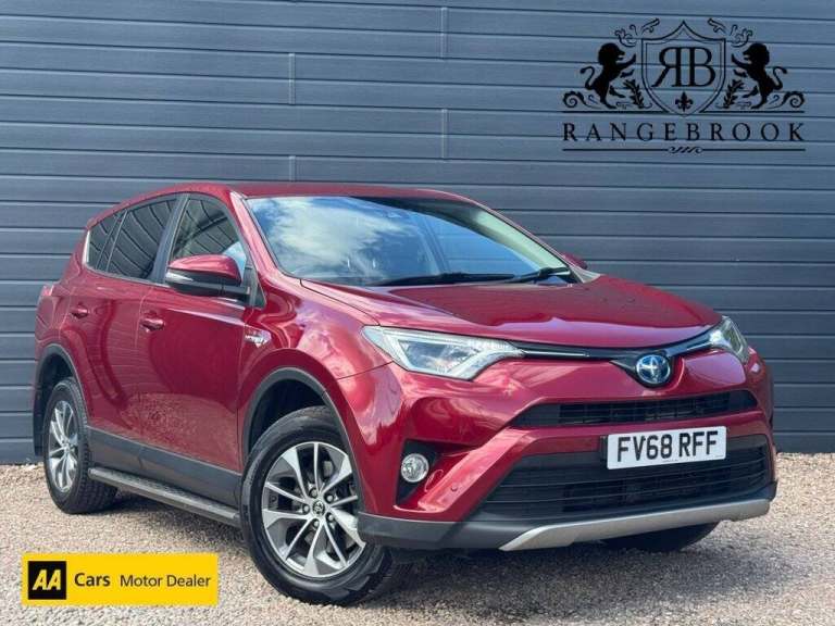 2019 68 TOYOTA RAV4 2.5 VVT-H ICON SUV 5DR PETROL HYBRID CVT EURO 6