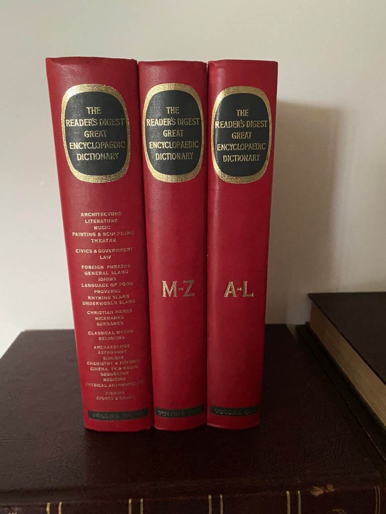 Readers Digest Encyclopedia published circa 1964