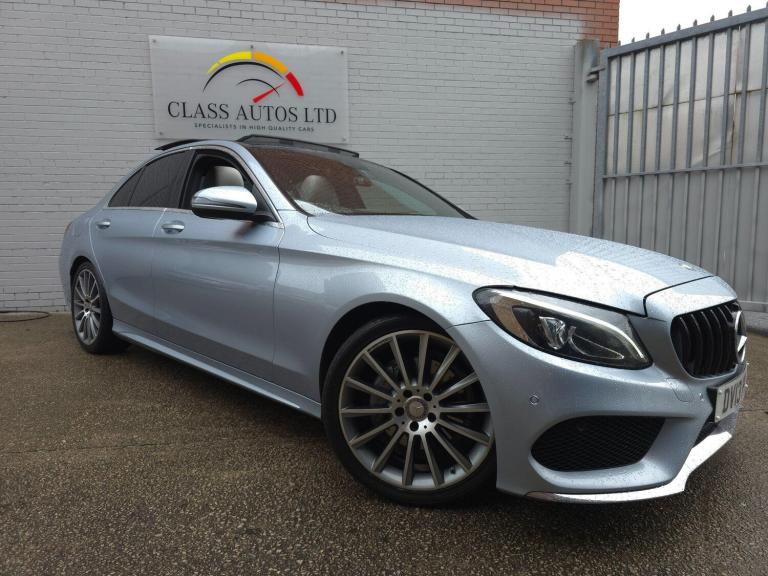 2016 Mercedes-Benz C Class 2.1 C220d AMG Line (Premium Plus) 7G-Tronic+ Euro 6 (s/s) 4dr SALOON D...