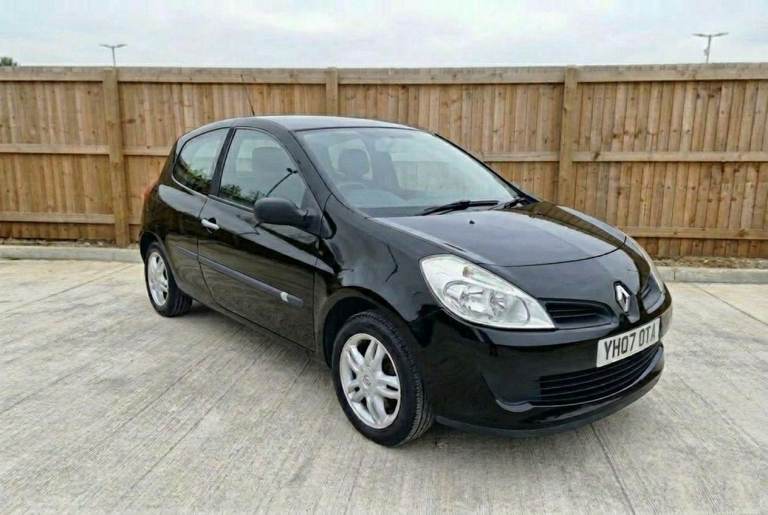 Cheap Renault Clio 1.2 Low Insurance 3Dr Full Service History Low Tax (CORSA FIESTA AYGO A3)