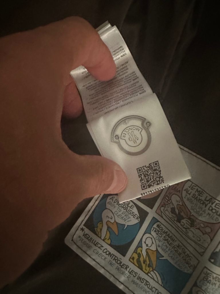 Moncler bubble jacket 