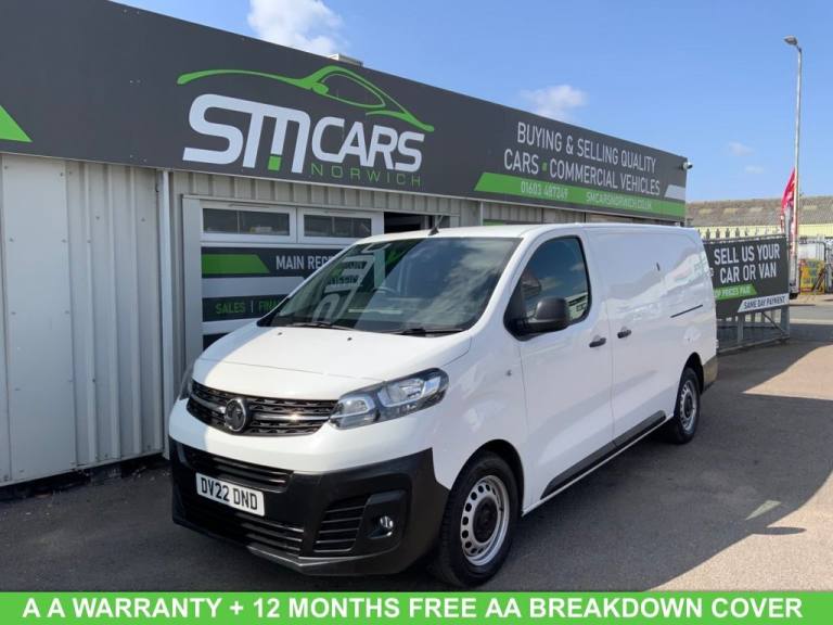 2022 Vauxhall Vivaro 2900 1.5d 100PS Dynamic H1 Van PANEL VAN DIESEL Manual
