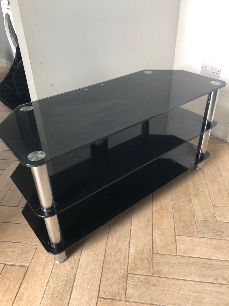 Glass TV Stand