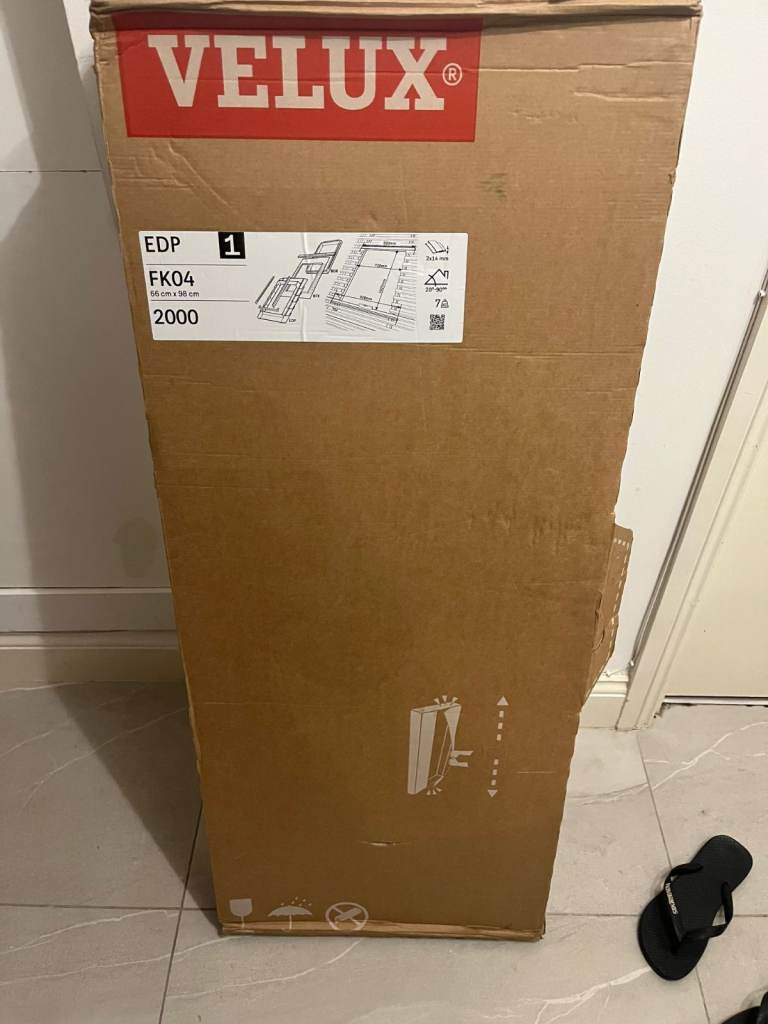 VELUX EDP 2000 Pro+ Flashing Kit FK04 (66 x 98 cm) — Plain Tiles up to 14 mm — Includes BDX & BFX