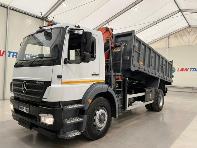 Mercedes Axor 1823 4x2 Dropside Tipper Grab Manual