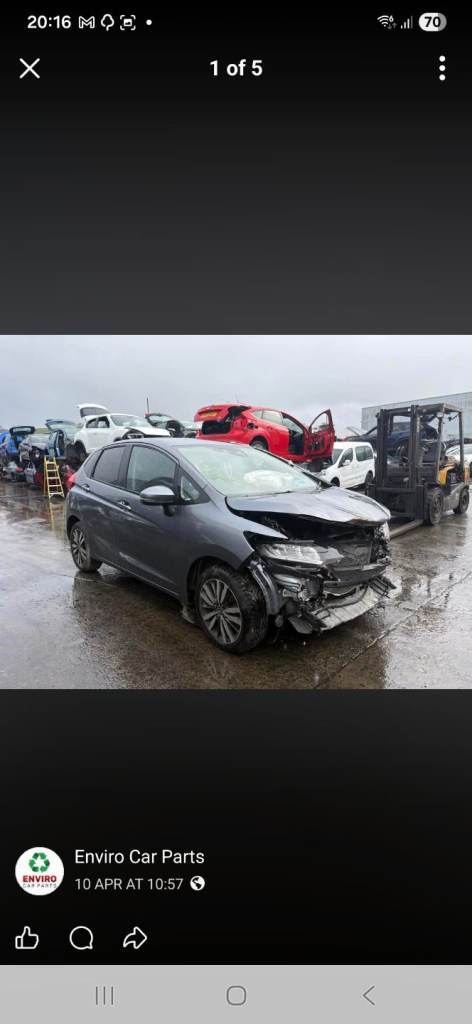 ♻️ FOR BREAKING 🚗   • 2018 HONDA JAZZ 1.3 Petrol Auto L31B2 •