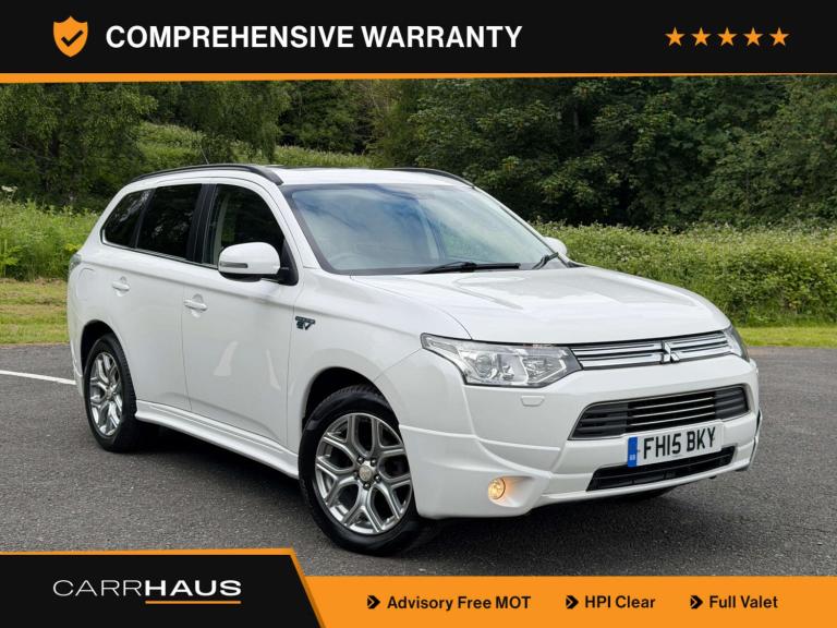 2015 Mitsubishi Outlander 2.0 Outlander GX 4h PHEV Auto 4WD 5dr SUV Hybrid Automatic