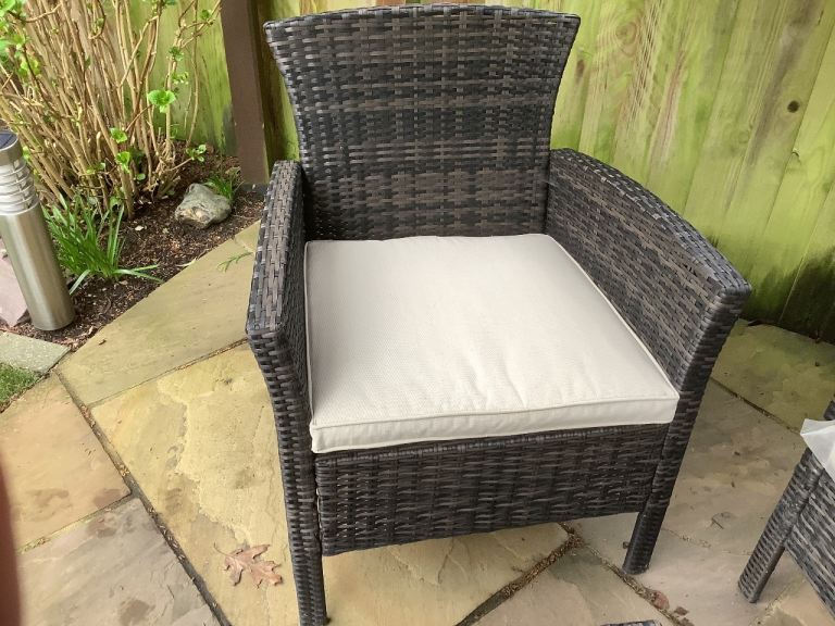 6piece rattan garden furniture 