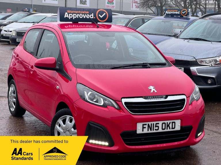 2015 Peugeot 108 Active Semi-auto Hatchback Petrol Automatic