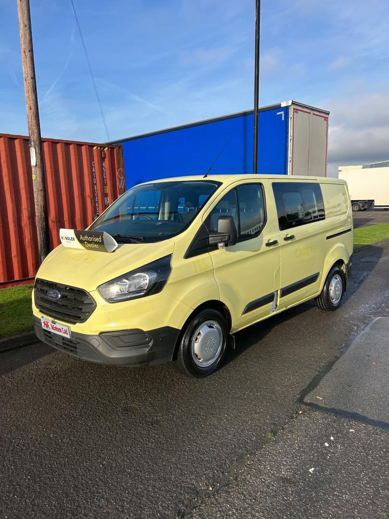 2018 Ford Transit Custom 2.0 TDCi 105ps Low Roof D/Cab Van PANEL VAN Diesel Manual