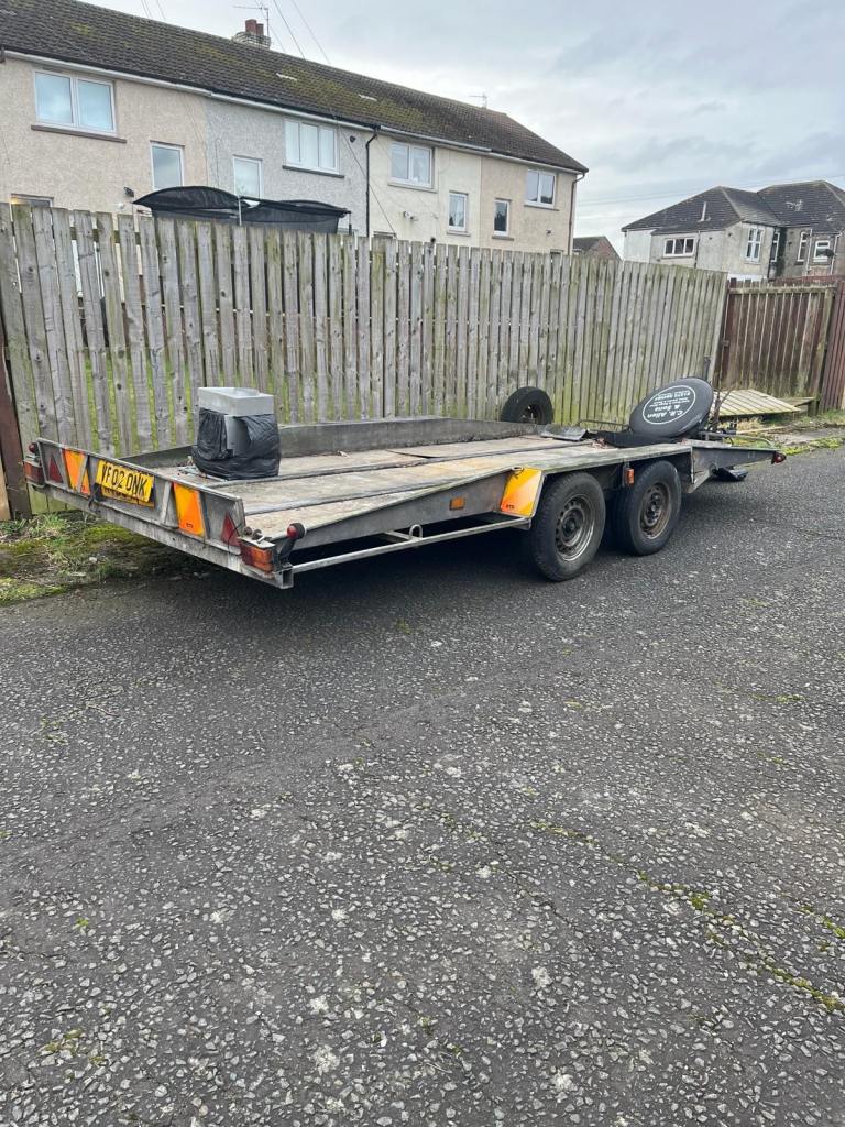 Car transporter/ plant Trailer, one car, approx 17’’