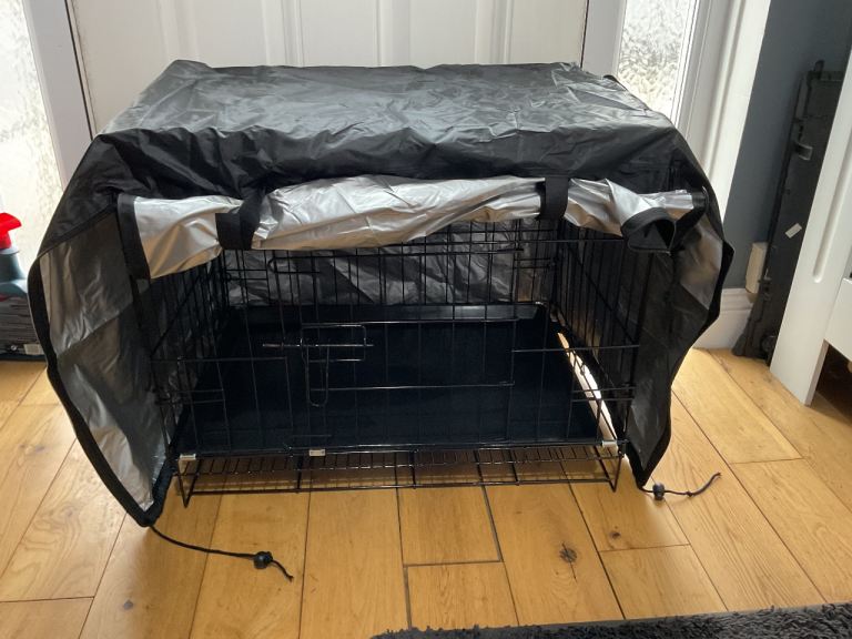 Small 2ft Dog/Puppy Crate With Cover