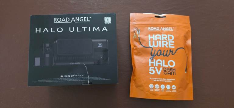 Road angel  Halo ultima dash cam