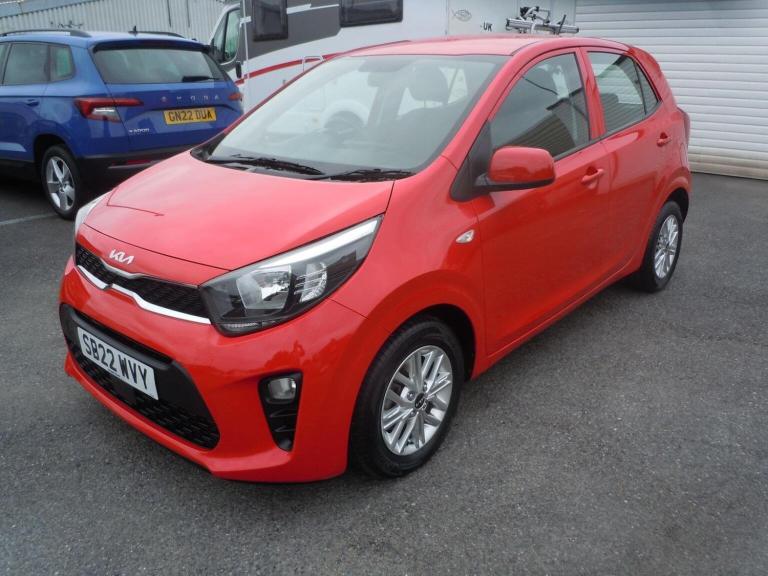 KIA PICANTO 1.0 DPi 2 AMT Euro 6 (s/s) 5dr Red Auto Petrol 2022