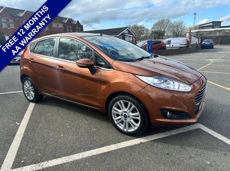 2014 Ford Fiesta  1.0T EcoBoost Zetec Euro 5 Hatchback 5dr Petrol Manual (99g/km, 100bhp) Hatchba...