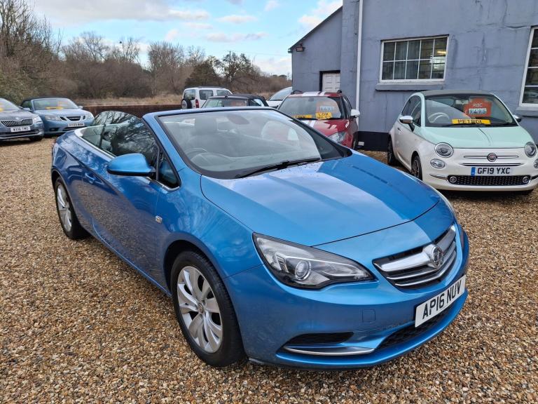 2016 Vauxhall Cascada 1.4i Turbo SE Convertible 2dr Petrol Manual Euro 6 (s/s)