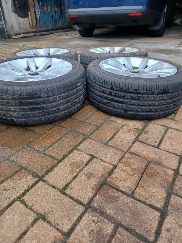 2 sets bmw alloy wheels for sale