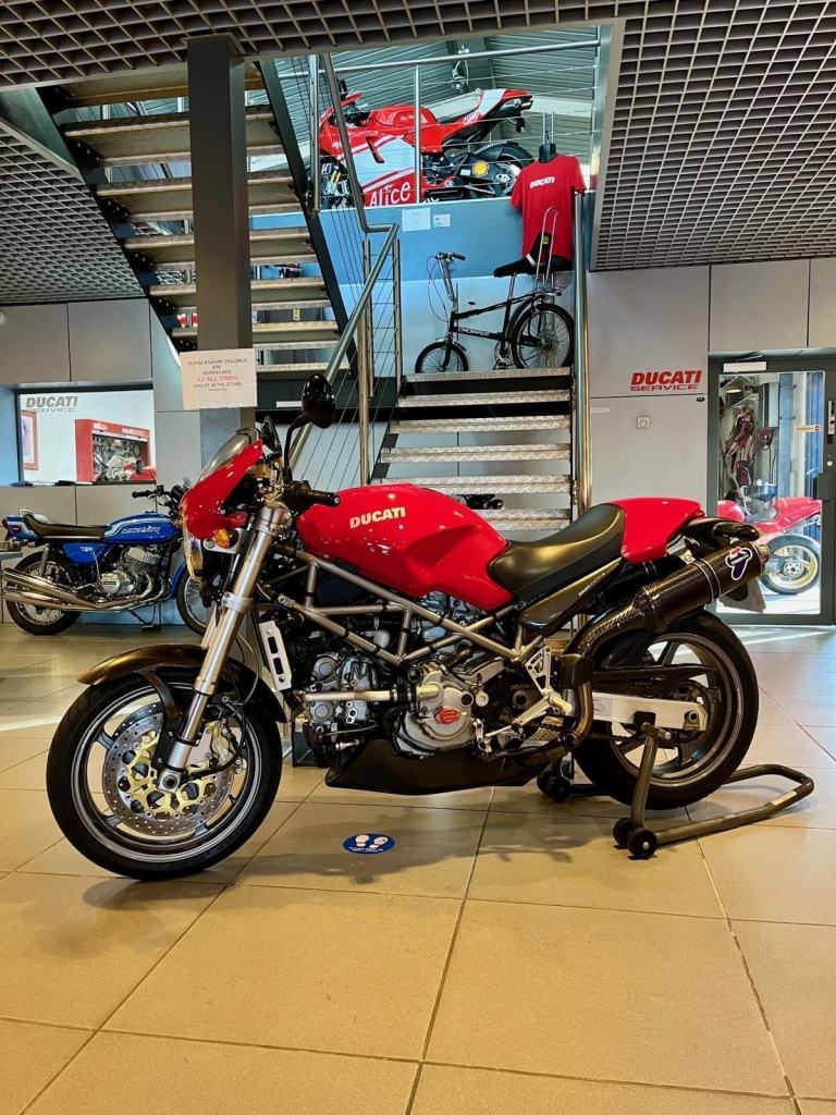 DUCATI MONSTER S4 916 SPECIAL - LOTS OF DUCATI PERFORMANCE PARTS - LOW MILES