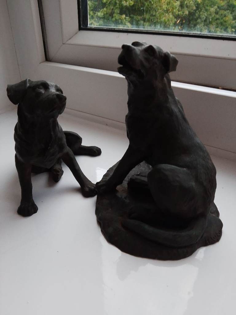 Pair of Labrador dogs . Free postage 