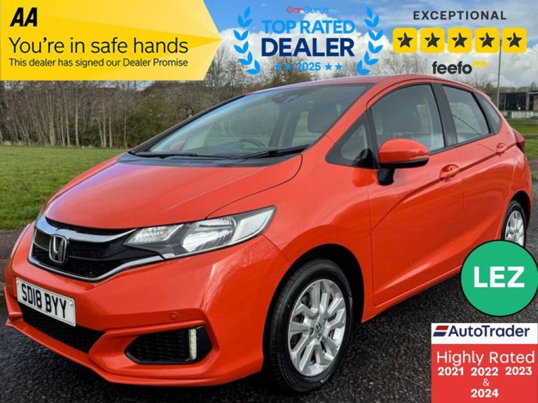 2018 Honda Jazz 1.3 i-VTEC SE Hatchback 5dr Petrol Manual Euro 6 (s/s) (102 ps) Hatchback Petrol ...