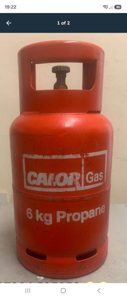 Wanted calor 6kg propane gas bottle willing to pay