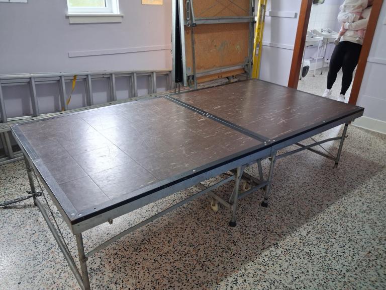 Portable Stage Platform - Good Condition, Two Available