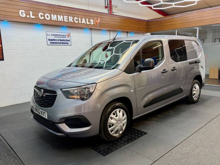 2022 22 VAUXHALL COMBO 1.5 TURBO D 2300 DYNAMIC CREW VAN DOUBLE CAB L2 * CREW CA