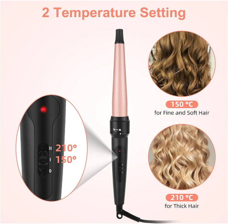 Hair Curling wand. 9mm to 32mm. Brand NEW
