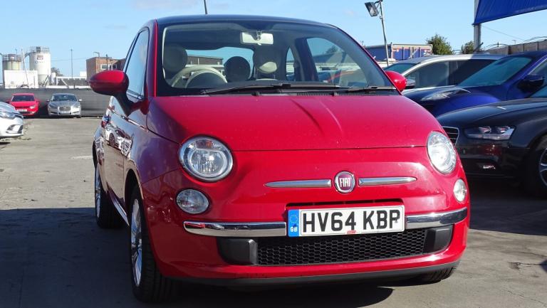 FIAT 500 1.2 500 1.2 69hp Lounge Red Manual Petrol 2014