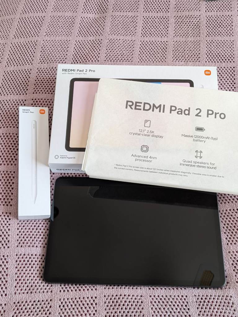 Xiaomi Redmi Pad 2 Pro Tablet with Smart Pen