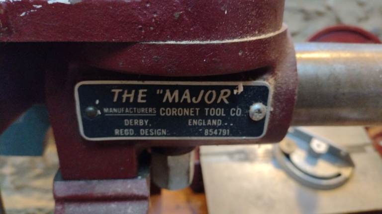 Wood turning lathe. Coronet Major.