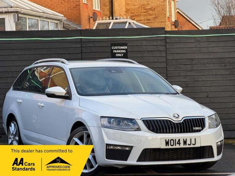 2014 Skoda Octavia 2.0 TDI vRS Euro 5 (s/s) 5dr ESTATE Diesel Manual