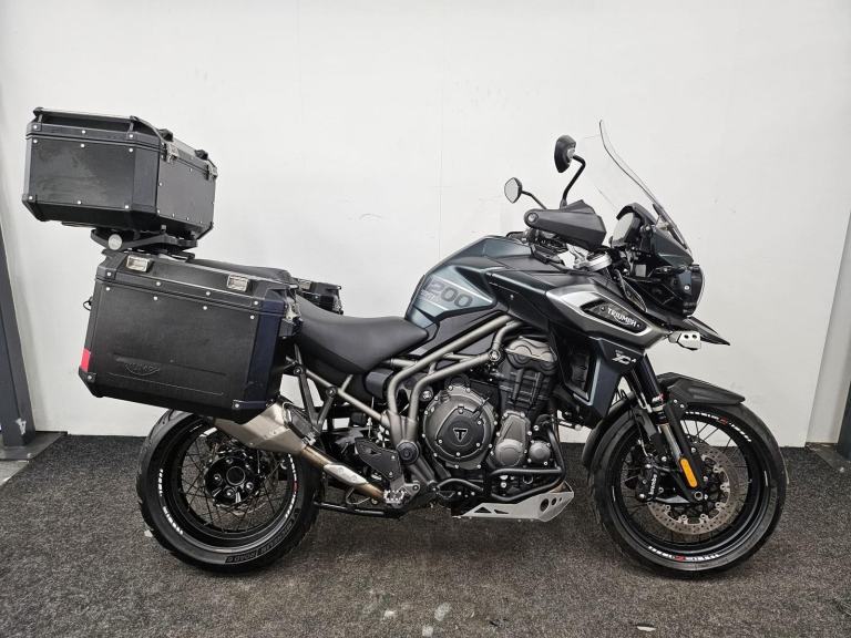 TRIUMPH TIGER 1200 XCA ** FULL HISTORY - VALVE CLEARANCES - ARROW EXHAUST **