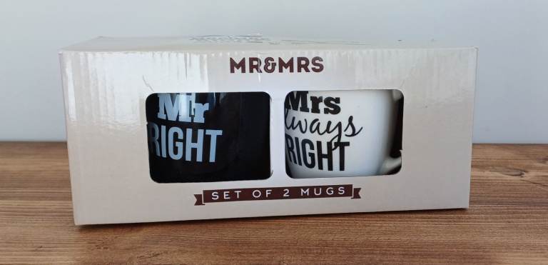 image for Mr & Mrs Mug Set