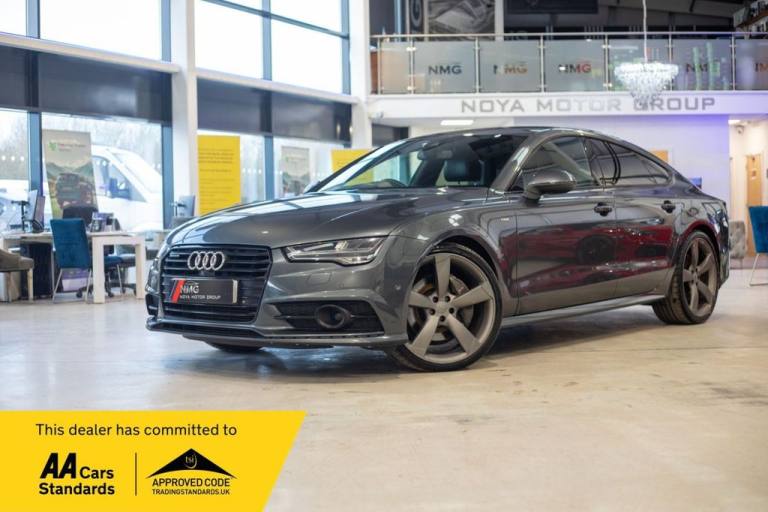 2015 Audi A7 3.0 BiTDI Quattro 320 Black Edition 5dr Tip Auto HATCHBACK DIESEL Automatic