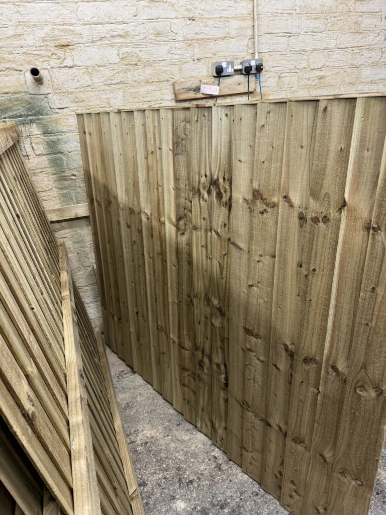 Featheredge panels 