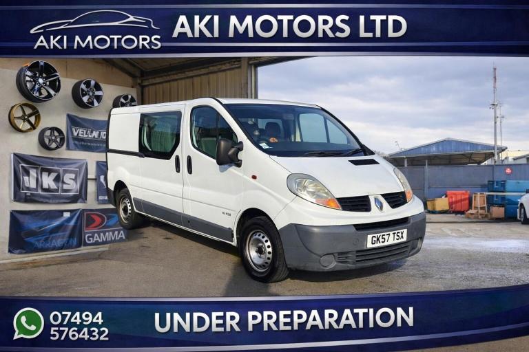 RENAULT TRAFIC 2.0 TD dCi LL29 Crew Van 4dr 2007