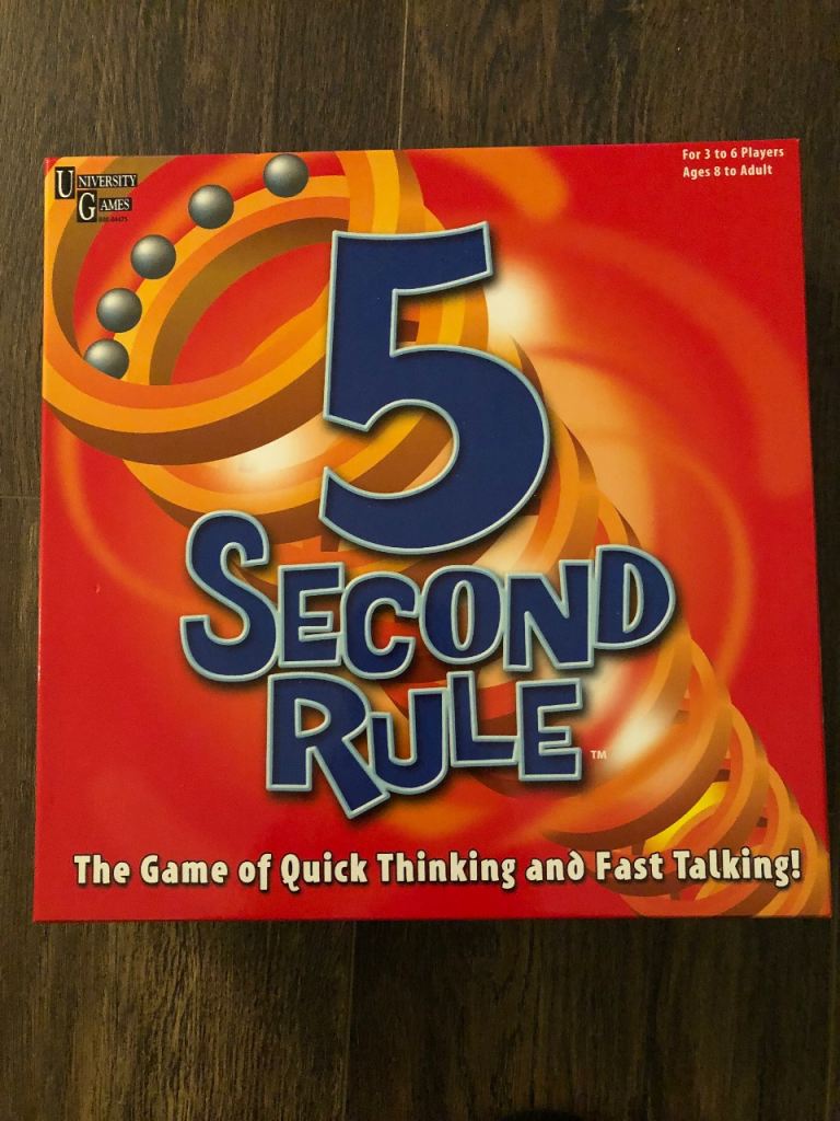 5 second rule board game 