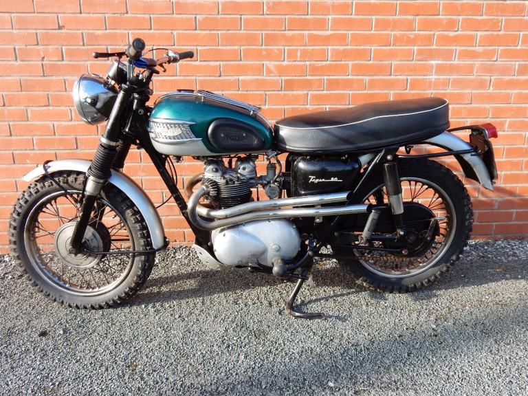 Triumph 3TA 1964 350cc Matching frame & engine numbers
