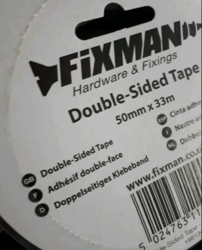 Double Sided Carpet Underlay Tape NEW/Sealed
