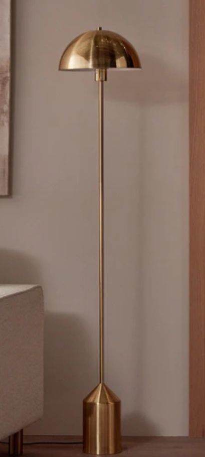 Stylish Gold Domed Floor Lamps – NEW 