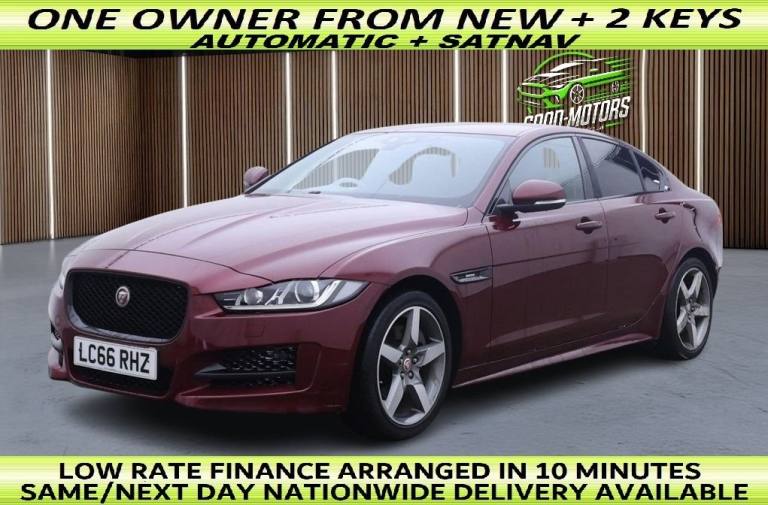 2017 66 JAGUAR XE 2.0 GTDI R-SPORT SALOON 4DR PETROL AUTO EURO 6 (S/S) (200 PS)