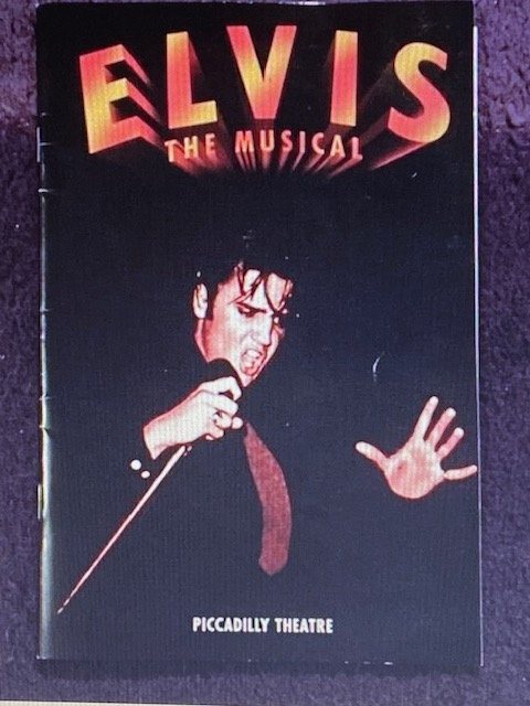 Elvis: The Musical Theatre Programme **AS NEW**
