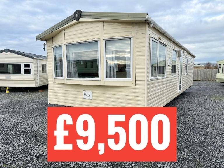 OFF SITE static caravan Scotland double glazed & heated 2 bed Victory Vision