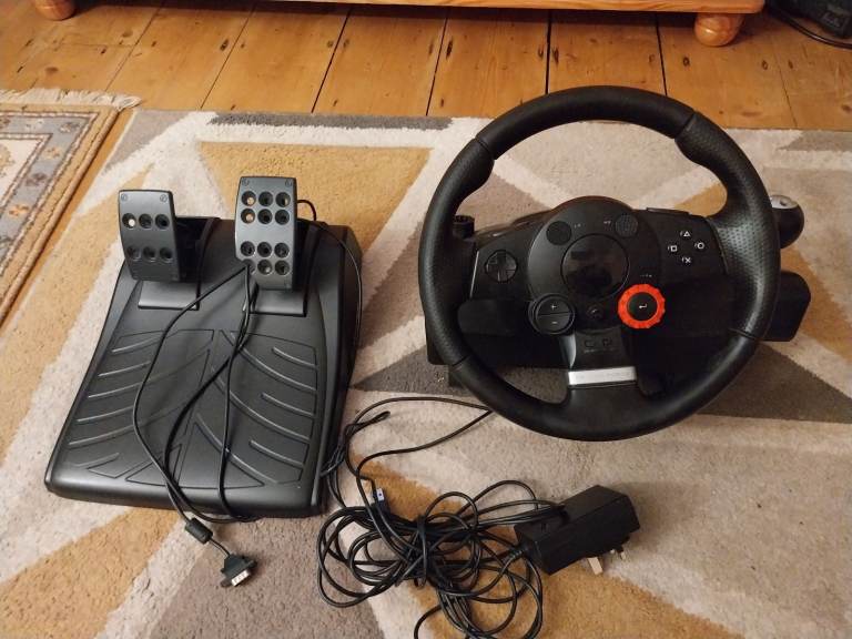 Logitech Steering Wheel and Pedals