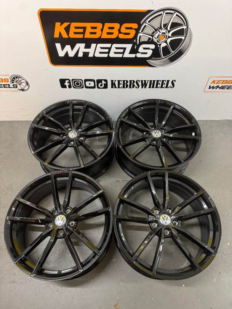 NEW 18" VW GOLF R PRETORIA STYLE ALLOY WHEELS AUDI A3 S3 VW GOLF MK5 MK6 MK7 MK7.5 MK8